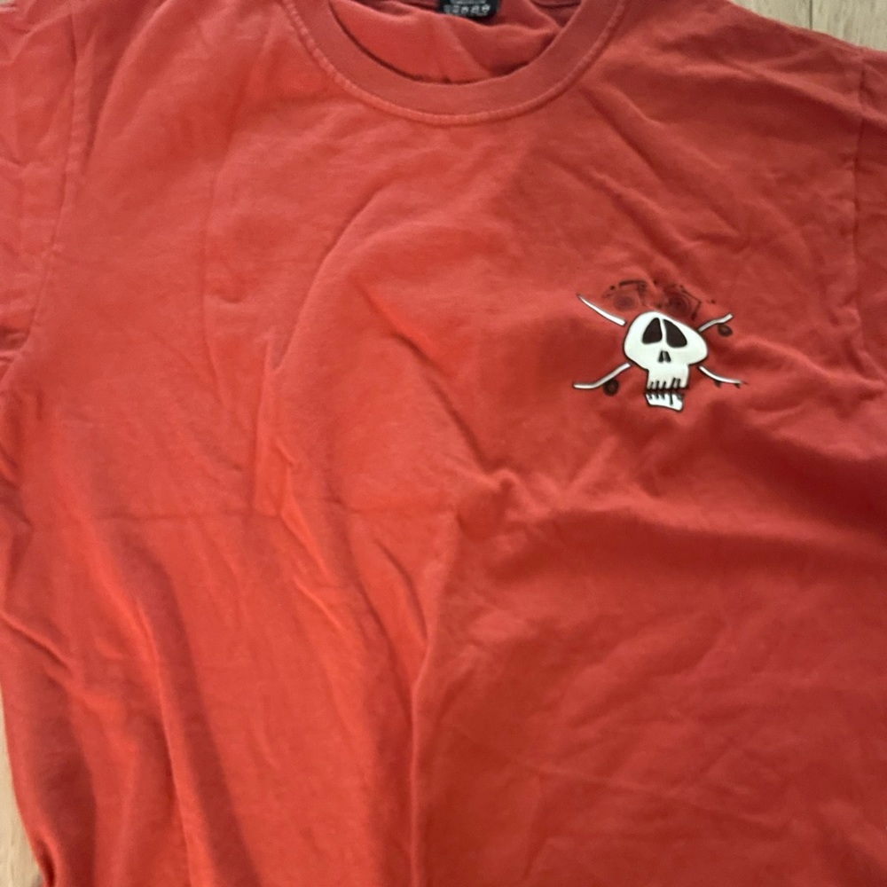 Stussy Pirate Red Graphic Tee M